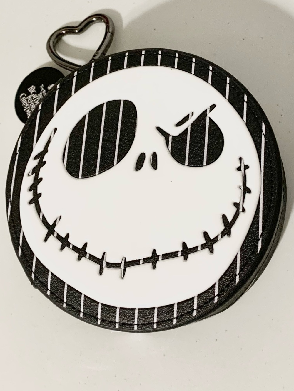 Bath & Body Works Nightmare Before Christmas Coin Purse Mini Bag Jack Sally NEW - Picture 2 of 7